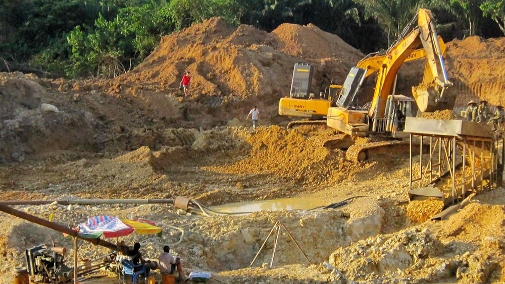 Ghana illegal mining